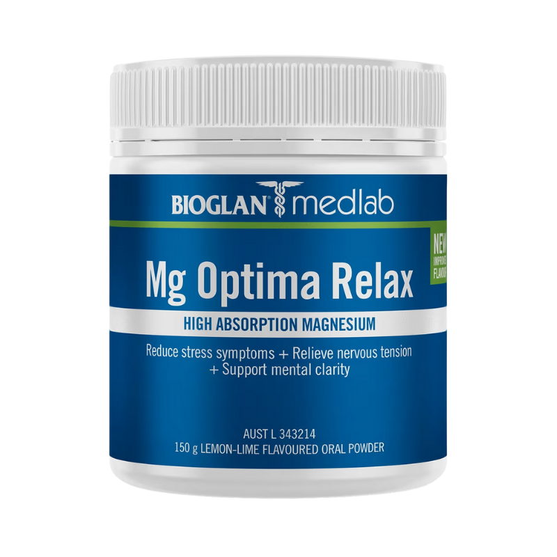 Bioglan Medlab MG Optima Relax Lemon Lime 150g