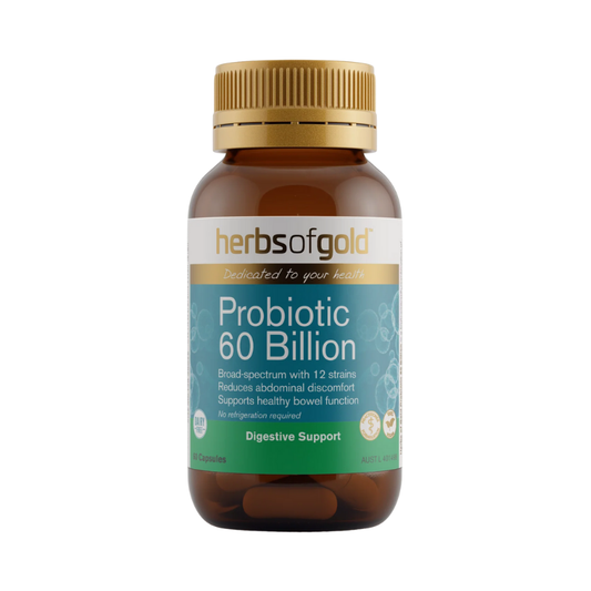 Herbs Of Gold Probiotic 60 Billion - 60 Capsules