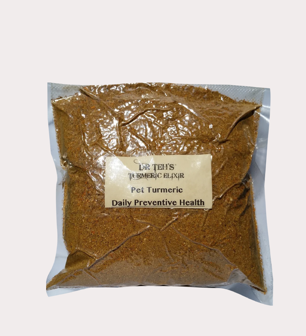 Large Pet Preventive Turmeric Flakes 500gram- Family/ Large Dog Pack (GST inc)