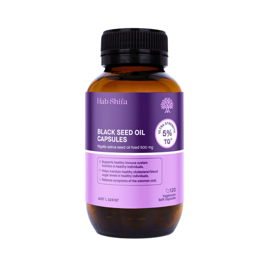 TQ+ Organic Ultra Strength Black Seed Oil 120 capsules