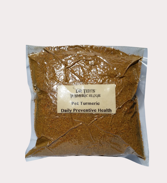 Large Pet Preventive Turmeric Flakes 500gram- Family/ Large Dog Pack (GST inc)
