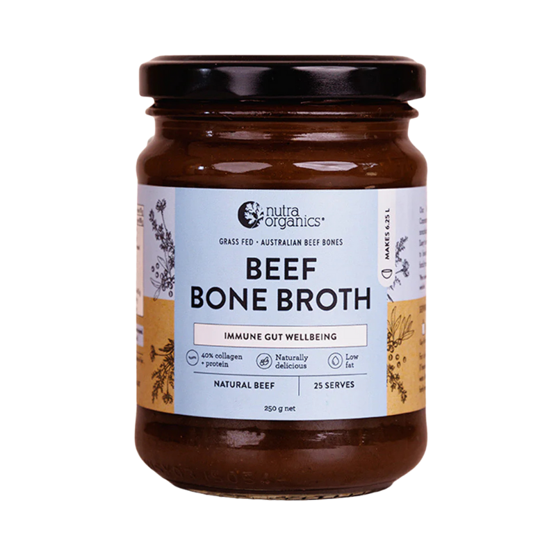 NutraOrganics Beef bone broth