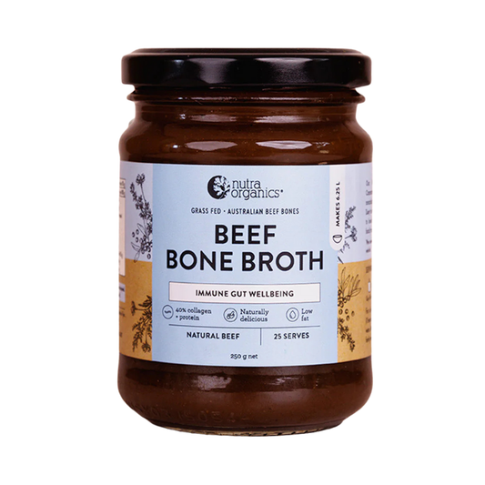 NutraOrganics Beef bone broth
