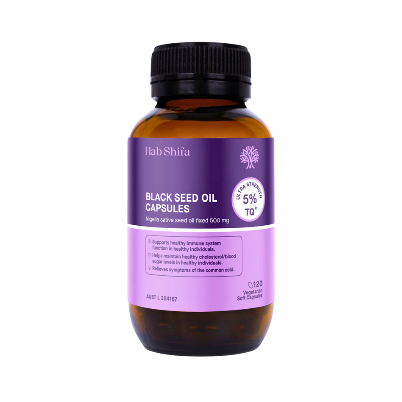TQ+ Organic Ultra Strength Black Seed Oil 120 capsules