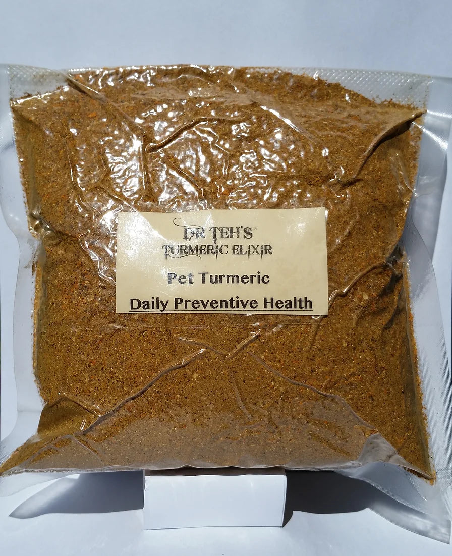 Large Pet Preventive Turmeric Flakes 500gram- Family/ Large Dog Pack (GST inc)